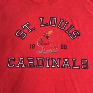 St Louis Cardinals mens XL red T-shirt